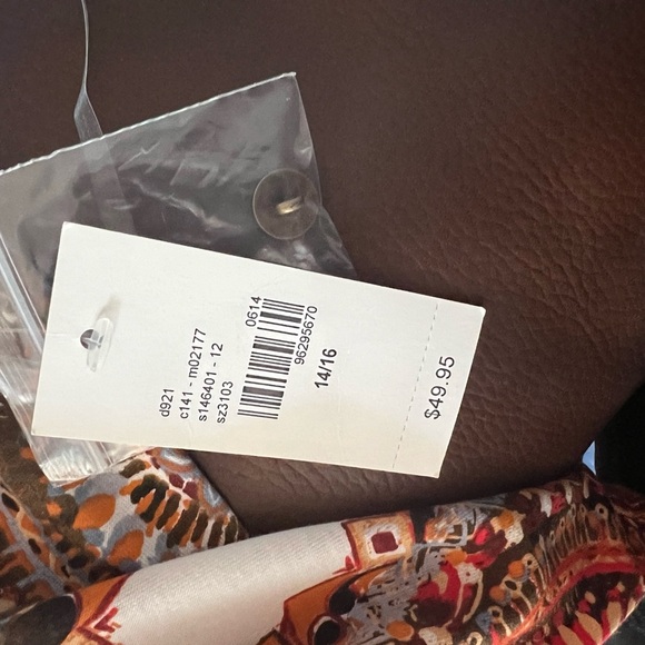 NWT LANE BRYANT CAREER COCKTAIL BUSINESS SPECIALIALTY BEADED HALTER SHELL 14/16 - Picture 5 of 5